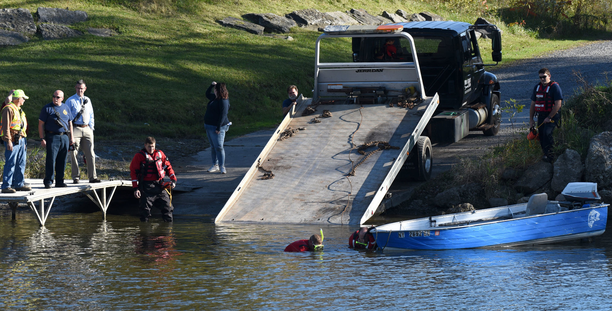 Submerged Car
